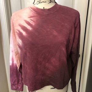 Wild Fable pink/burgundy long sleeve shirt NWT Sm